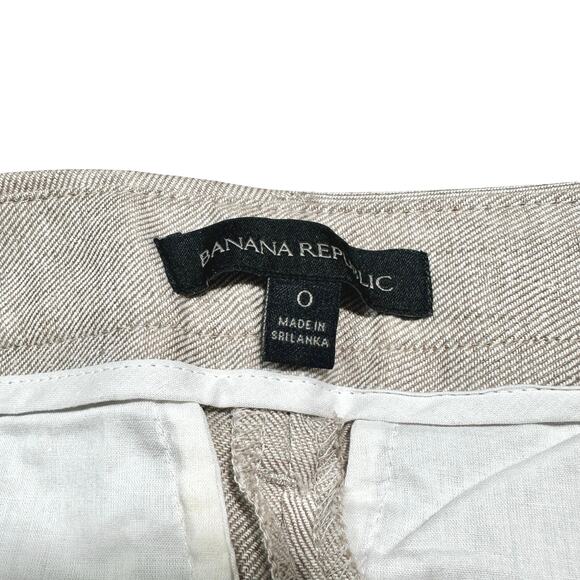 Banana Republic | Women | Ljnen Cotton Sleeveless Shell Top Pant Set | Sz XS-0 - Picture 12 of 16